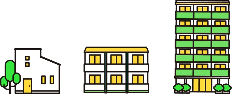 大規模修繕などさまざまな新規案件に出会える